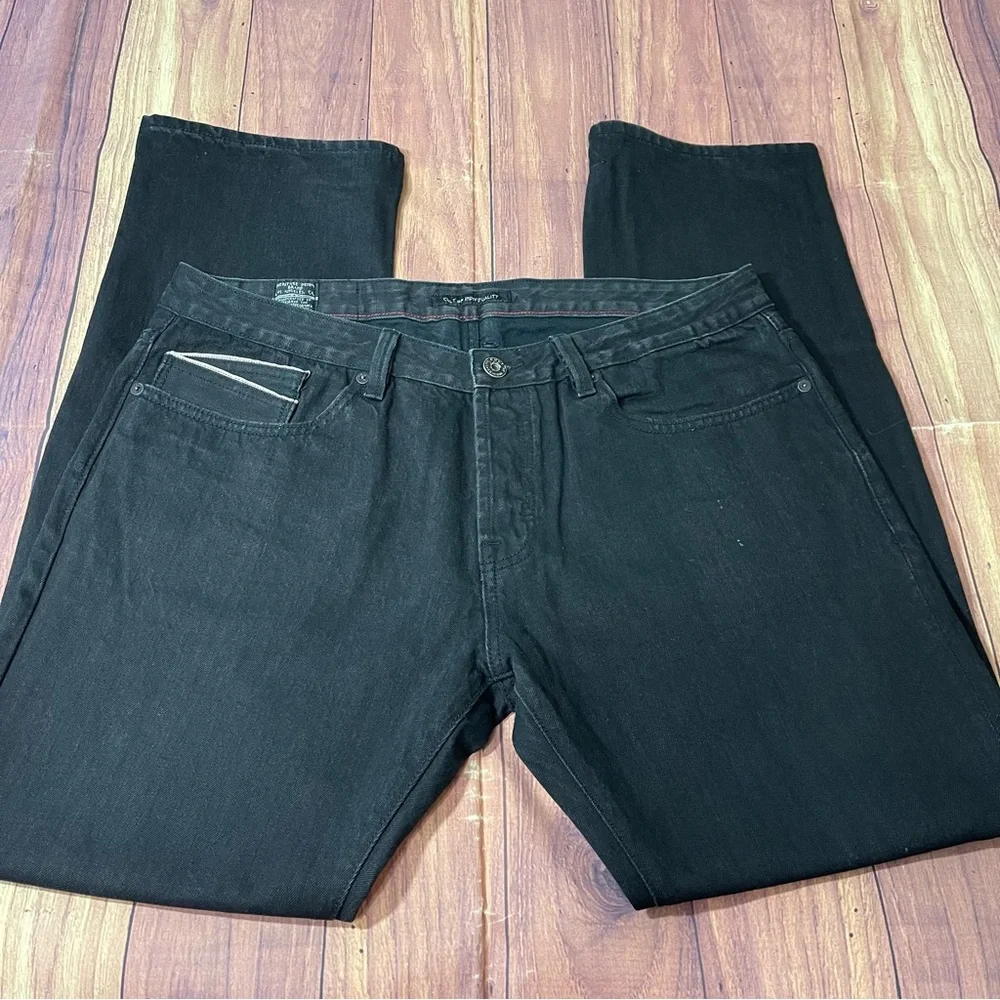 Men’s Cult of Individuality Black Rebel Straight Jeans
